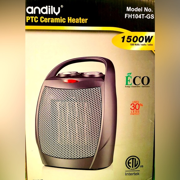 andily Other 50 Watt Eco Friendly Ceramic Space Heater Poshmark